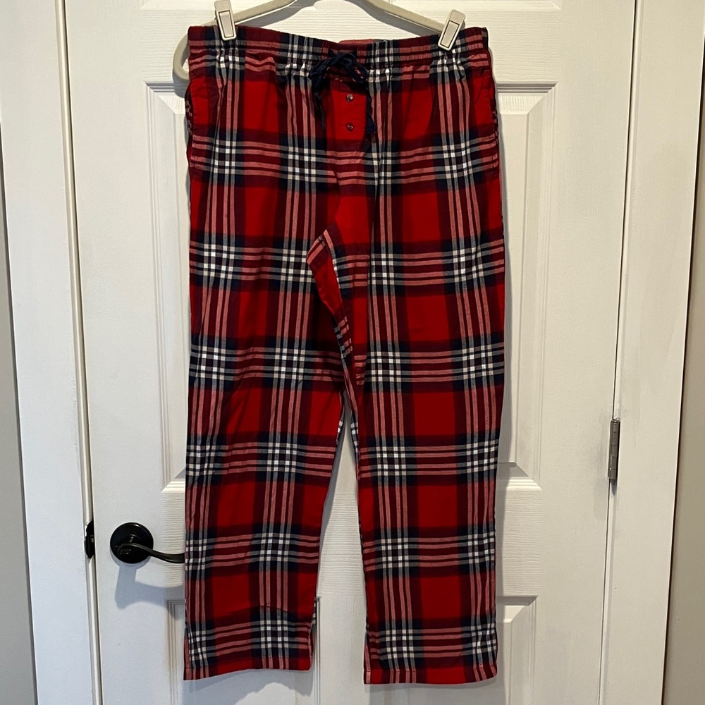 Stars Above Red and Blue Plaid Pants